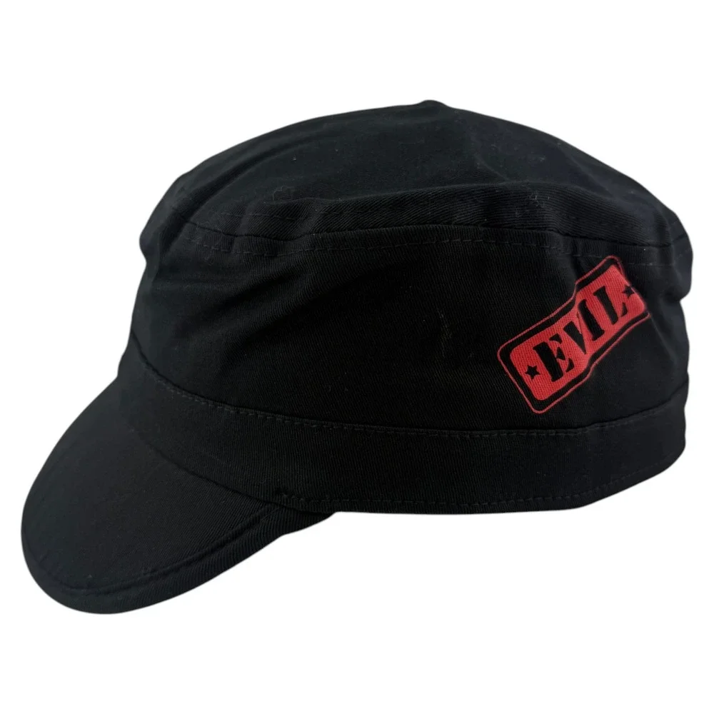 Evil Paintball Commie Logo Comando Visor Black Unstructured Hat Cap‎ Size M/L